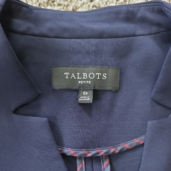 Talbots Navy Blue Blazer - Picture 2 of 8